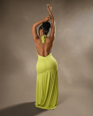 Citrine Heat Maxi Dress - French Kiss Couture