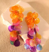 Color burst earrings - French Kiss Couture