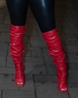 Sexy Red Boots - French Kiss Couture