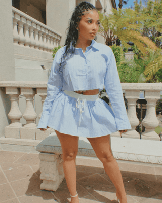 Soft Life Skort - French Kiss Couture
