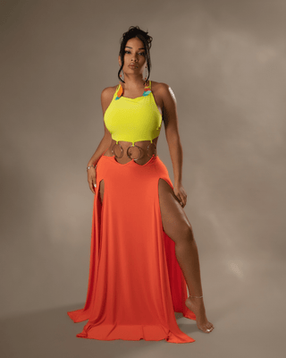 Sunset Seduction Maxi Dress - French Kiss Couture