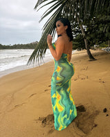 Tropical Dreaming Maxi Dress - French Kiss Couture