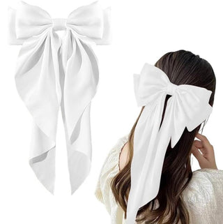 Vanilla Hair Bow - French Kiss Couture