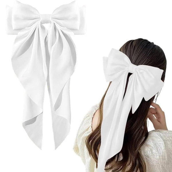 Vanilla Hair Bow - French Kiss Couture
