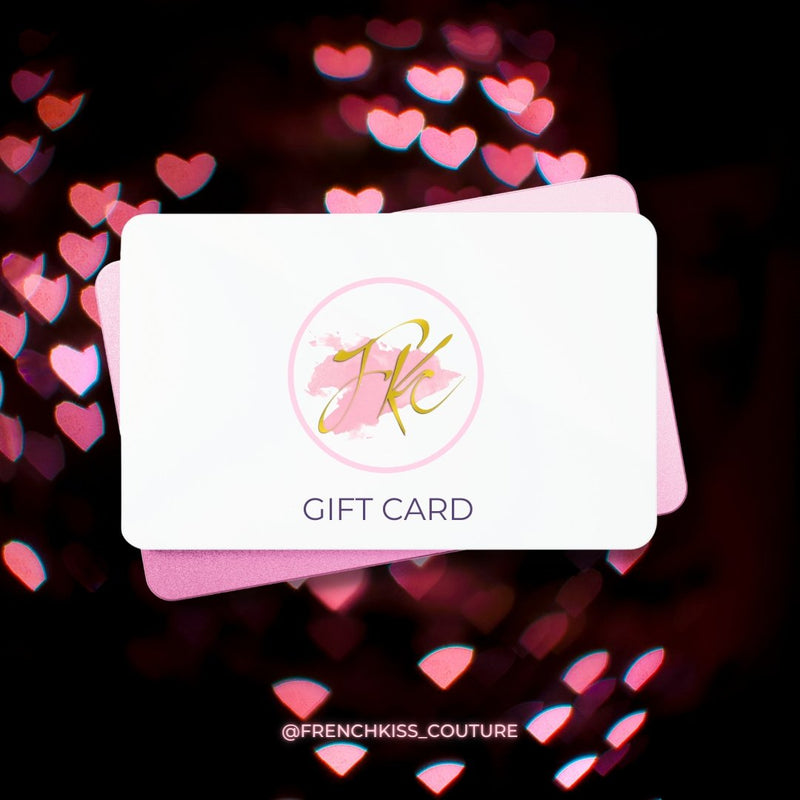 Copy of Copy of Valentine's Day | Pink Hearts Gift Card - French Kiss Couture