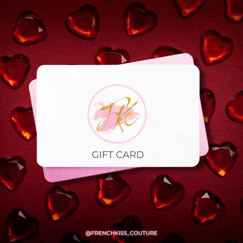 Copy of Valentine's Day | Red Hearts Gift Card - French Kiss Couture