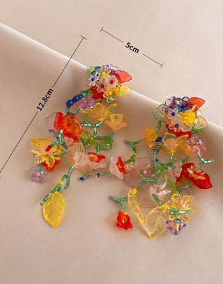 Flower Love Earrings - French Kiss Couture