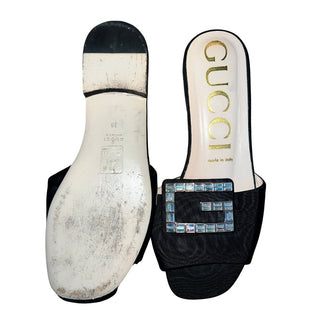 Gucci Black Sandals - French Kiss Couture