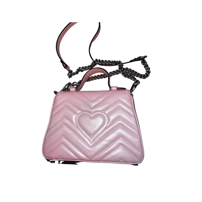 Gucci Marmont Matelassé Mini Top Handle Bag - French Kiss Couture