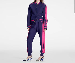 Louis Vuitton - Block Knit Jogging Pants - French Kiss Couture